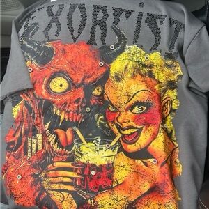 Gray Graphic Short Sleeve Tee